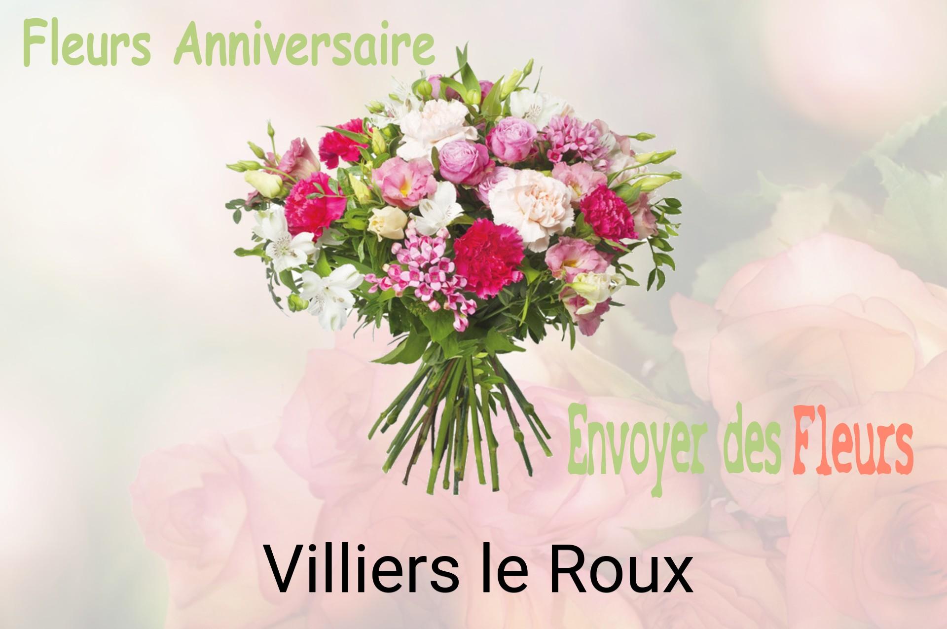 Bouquet de fleurs d’anniversaire livré à Villiers-le-Roux