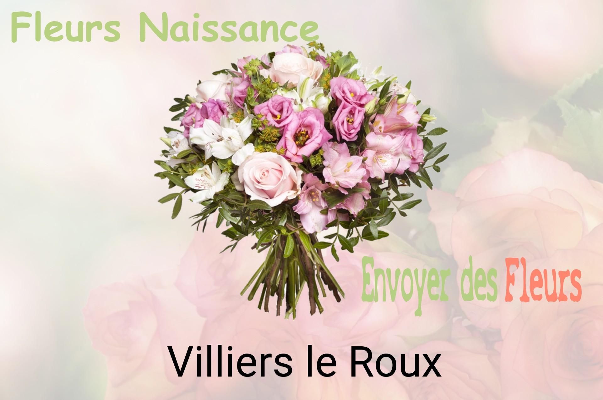 Bouquet de fleurs de naissance livré à Villiers-le-Roux